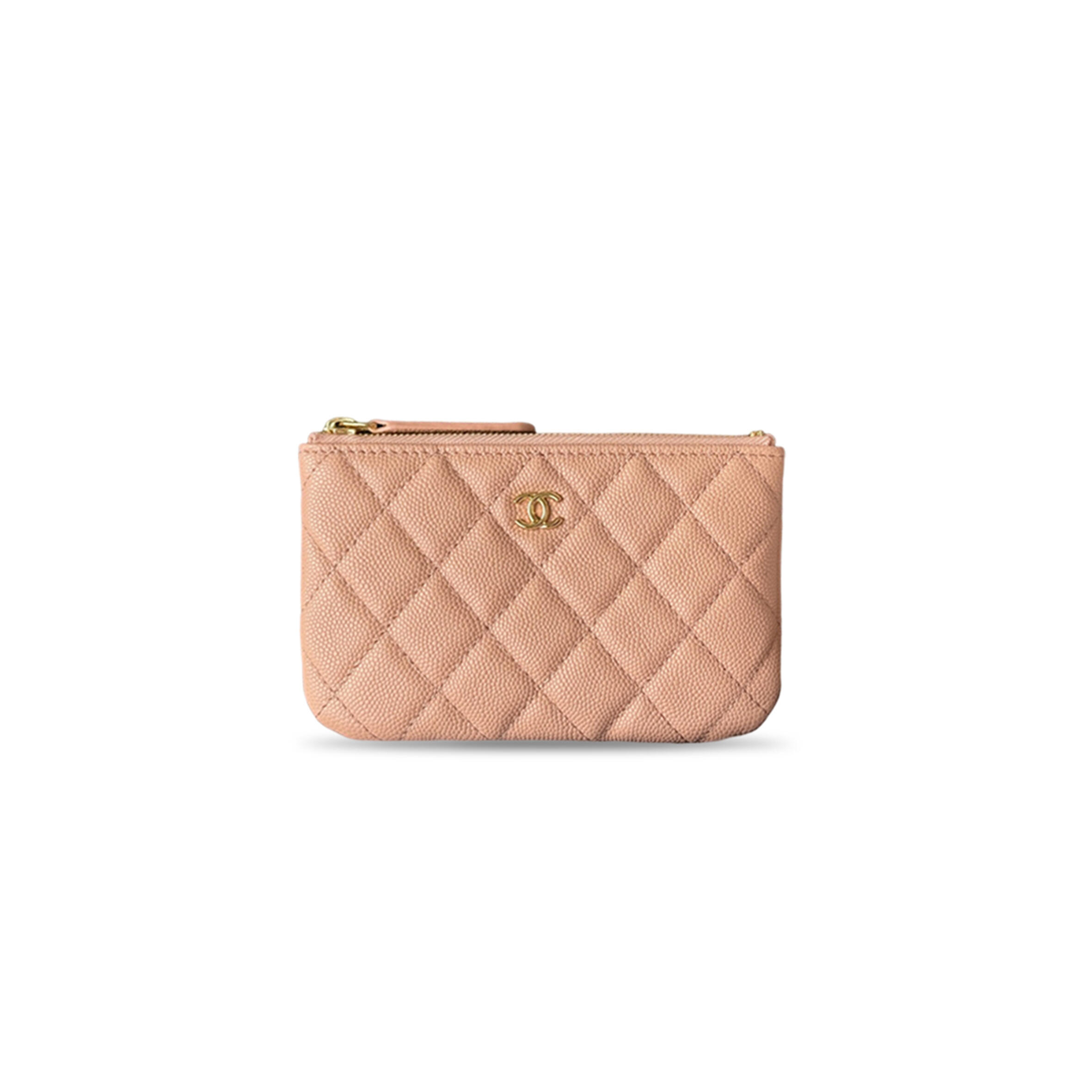 CHANEL CLASSIC MINI ZIPPED POUCH A82365 (15*9.5*1cm)